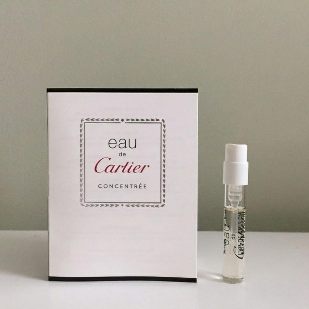 Cartier Eau de Cartier Concentrée Perfume Sample New